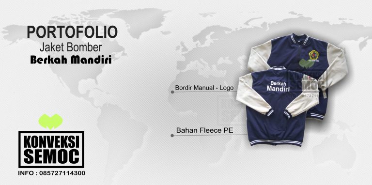 JAKET FLEECE PE - BERKAH MANDIRI - HASIL PEMBUATAN - KONVEKSI SEMOC SEMARANG